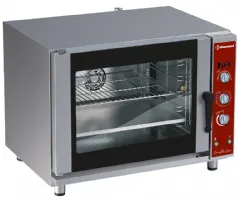 Four à convection professionnel électrique 5 niveaux en 600x400 humidificateur automatique - pfe-52/s - diamond - Diamond Promo - PFE-52/S