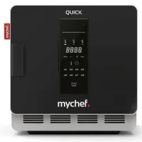 Four à cuisson électrique avec commandes mécaniques compact noir monophasé - Mychef - QE11FN0D