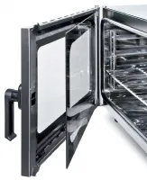 Photo 2 - Four à convection professionnel électrique monophasé 4 niveaux gn 1/1 humidificateur manuel - cge11-m-230/1- - diamond - Diamond promo - CGE11-M-230/1-