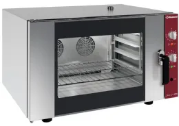Four à convection professionnel électrique monophasé 4 niveaux 600x400 mm humidificateur manuel - cpe644-f-230/1- - diamond - Diamond Promo - CPE644-F-230/1-