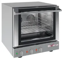 Four à convection professionnel électrique 4 niveaux 460x340 mm avec salamandre - wr-b43s-1b - diamond - Diverso By Diamond - WR-B43S-1B