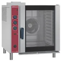 Four professionnel à convection gaz sur four, gn 1/1, commandes manuelles, humidificateur automatique - cfg101/n - diamond - Diamond - CFG101/N