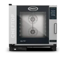 Four mixte digital gaz 6 niveaux GN 2/1 - Unox - XEVC-0621-GPRM