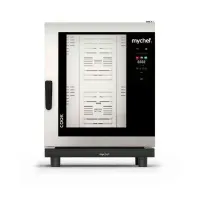 Four mixte électrique à injection double 10 gn 1/1 droite triphasé - Mychef - CCE1100D