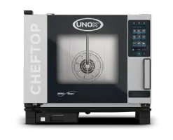 Four mixte gaz digital 5 niveaux gn 1/1 - Unox - XEVC-0511-GPRM-MS