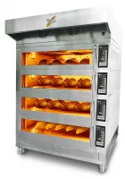 Four à sole modulaire professionnel triphasé 4 niveaux commande digitale - FORNO 446-4 - Sinmag - Sinmag - FORNO 446-4