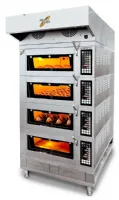 Four à sole modulaire professionnel triphasé 4 niveaux commande digitale - FORNO 246-4 - Sinmag - Sinmag - FORNO 246-4