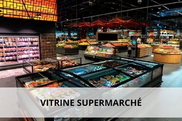 Vitrine supermarché
