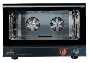 Four à convection professionnel Triphasé 3 niveaux commandes manuelles 600x400 - 0E0364M - Vesta