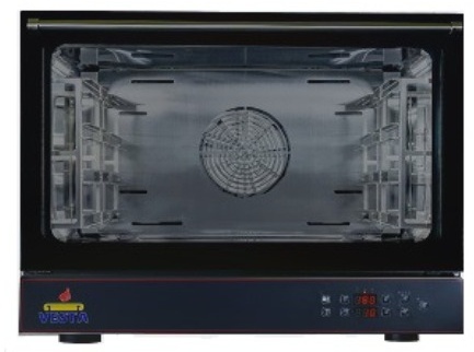 Four professionnel à convection numérique Triphasé 4 niveaux 600x400 - 0S0464E - Vesta