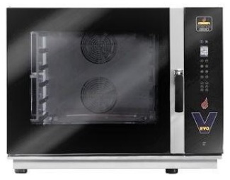 Four professionnel à convection écran tactile LCD 6 niveaux 600x400 triphasé - 0V0664E - Vesta