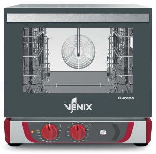 Four professionnel monophasé commandes manuelles nettoyage manuel GN2/3 - B043MIHAER - Venix