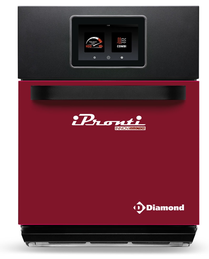 Four professionnel ultrarapide bordeaux commandes tactiles 30 litres - LKS/6T - Diamond
