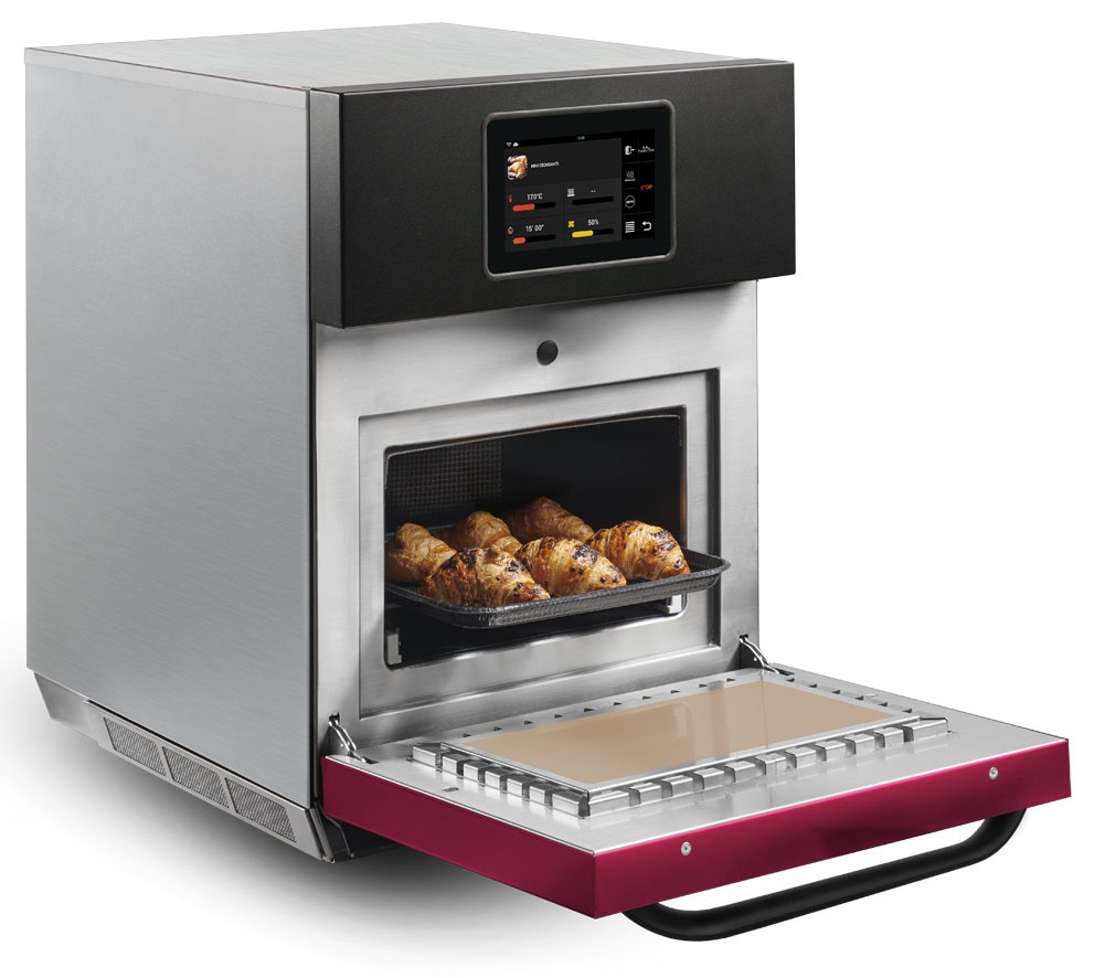 Four professionnel ultrarapide bordeaux commandes tactiles 30 litres - LKS/6T - Diamond en cuisine professionnelle