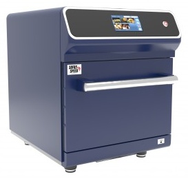 Four professionnel à cuisson ultra-rapide bleu commandes mécaniques 17 L - SOFRASPEED-BLUE - Sofraca